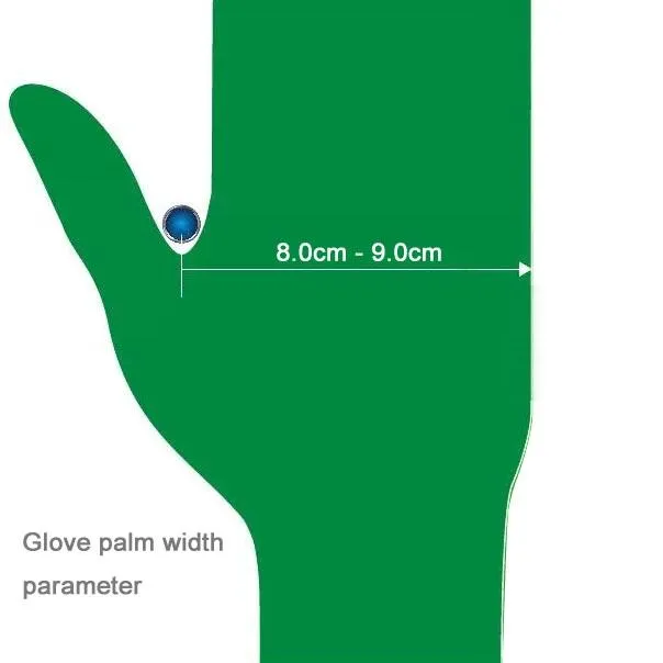 100 Durable Nitrile Disposable Gloves 100 Pcs