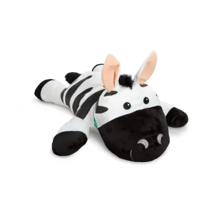 Cuddle Zebra Jumbo Plush Stuffed Animal with Activity Card