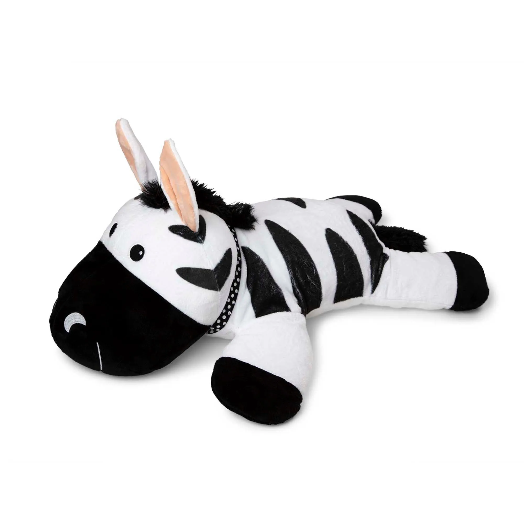 Cuddle Zebra Jumbo Plush Stuffed Animal with Activity Card