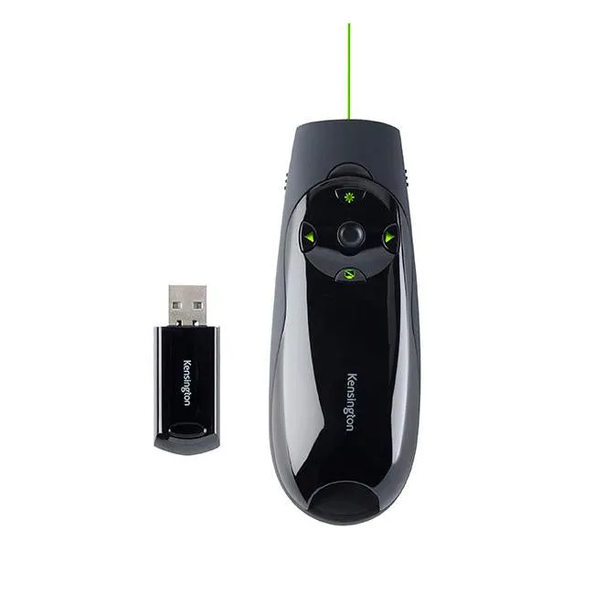 Kensington presenter expertö green laser