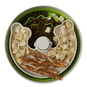 Puzzle Feeder - Anti-schrok Voederbak voor Kleine Honden en Puppies