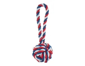 Red, White and Blue Knot Rope Dog Toy