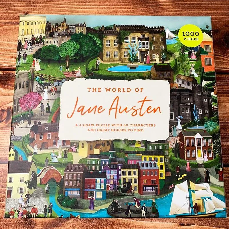 The World of Jane Austen 1000-piece Jigsaw Puzzle