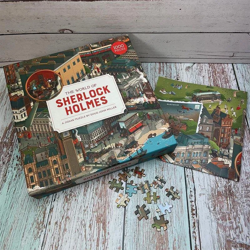 The World of Sherlock Holmes Jigsaw Puzzle - 1000 pc