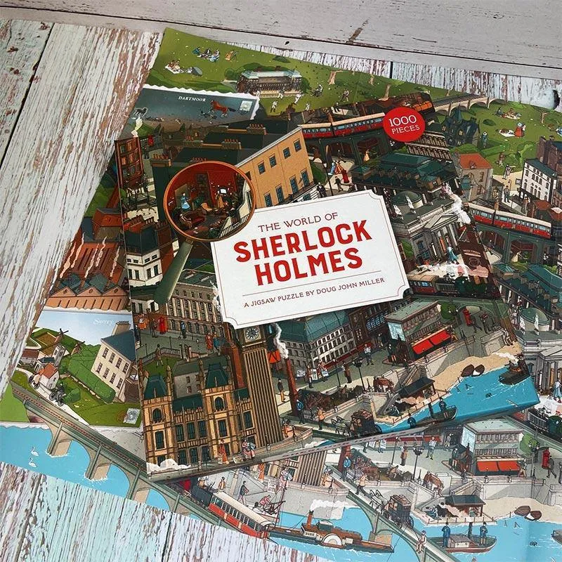 The World of Sherlock Holmes Jigsaw Puzzle - 1000 pc